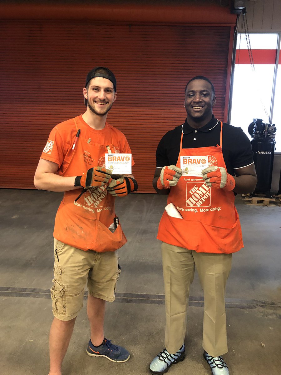Jakub is a great leader and setting a good example while training our new employee Latavian! Wearing gloves while loading lumber!!! #whyiworksafe #SafetyMatters #OrangePromise