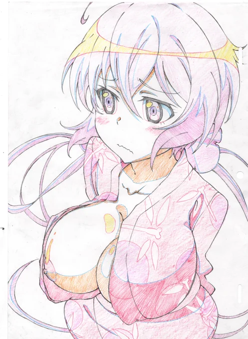 季節外れだけど描きたくなった浴衣クリスちゃん
#雪音クリス 