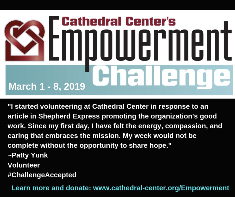 TheCathedralCtr's tweet photo. Donate today, your gift will be MATCHED! Follow this link to make your donation https://t.co/VyP4Csm9Al and don't forget to share with your followers!
#CathedralCenter #OneLifeAtATime #ChallengeAccepted https://t.co/gCzcatJzJl