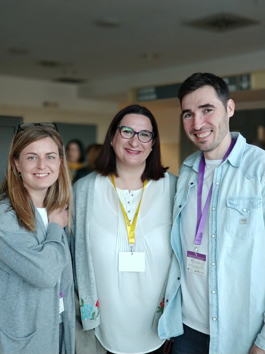 Martamuciano's tweet photo. Siempre me emociona y me alegra encontraros @MarifaSalceda y @JoseCastanedoA en entornos tan maravillosos como este #cicfem2019 Nos vemos en #Cantabria para el próximo #CongressChallenge https://t.co/4AHGADhOmX