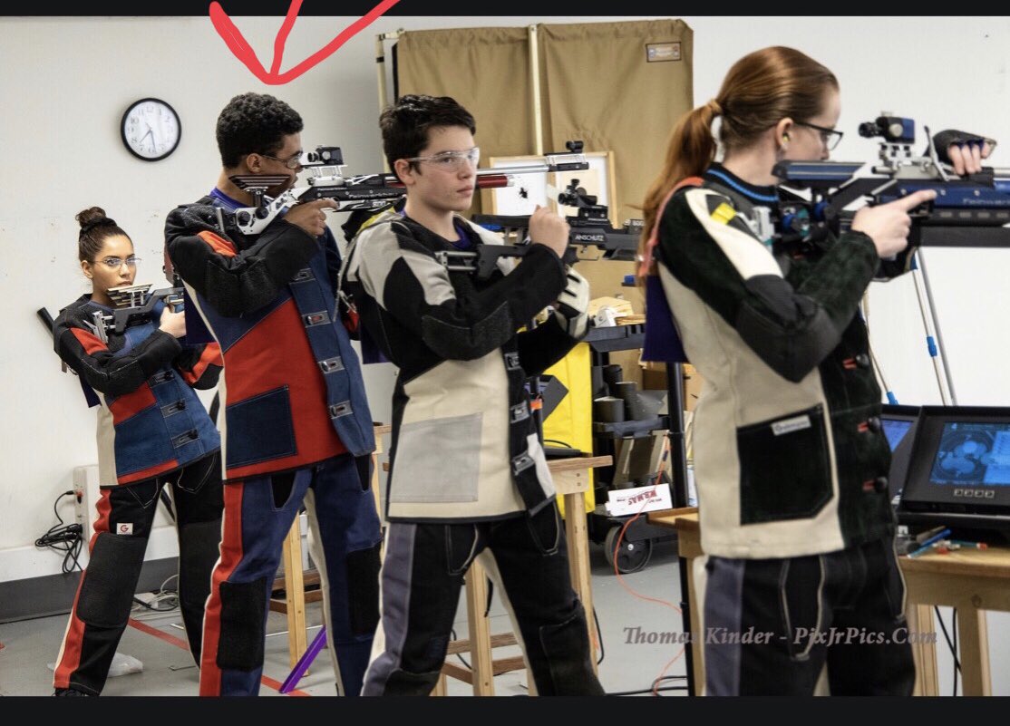 PatA601's tweet photo. This sport is new to me, my grandson Justin loves it. He is on the Air Rifle Team at Lake Braddock Secondary school in Virginia. With the help of my grandchildren, I am going to be an all around Grandma in sports.Proud of my grandson.🥰#thelove of a grandma https://t.co/xn3nhtRmHI
