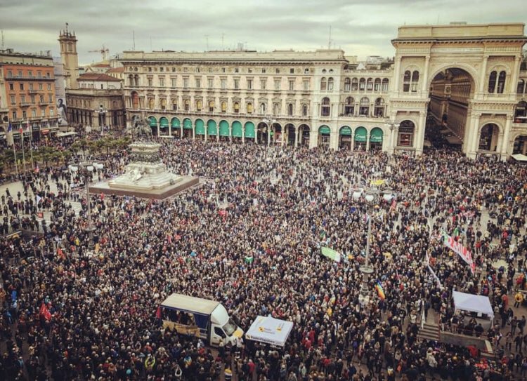 Una giornata bellissima! Eravamo tantissimi. #People2March #PrimaLePersone #Milano #noracism