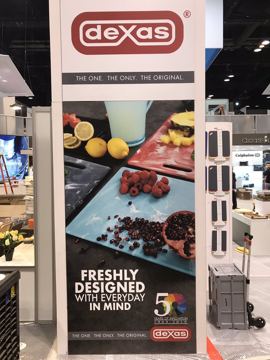 dexasintl's tweet photo. And we’re off and the Housewares Show is open! Come see the new Dexas booth location at @HousewaresShow, South Hall, S837 #IHHS2019 #dexas #DexasbyDesign https://t.co/6aASO8ZwqX