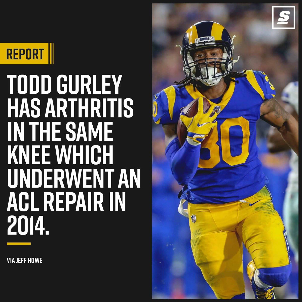 LA Rams Germany (@largermany) on Twitter photo Bad News Today
❌ Arthritis Symptome:❌
Die Schmerzen verstärken sich in der Regel, wenn das entzündete Gelenk belastet wird. Die Beweglichkeit des Gelenks ist oft eingeschränkt.
T.Gurley ist erst 24 Jahre jung. Hoffen wir das alles gut wird.
<a href="/LARGermany/">LA Rams Germany</a> Bad News Today
❌ Arthritis Symptome:❌
Die Schmerzen verstärken sich in der Regel, wenn das entzündete Gelenk belastet wird. Die Beweglichkeit des Gelenks ist oft eingeschränkt.
T.Gurley ist erst 24 Jahre jung. Hoffen wir das alles gut wird.
<a href="/LARGermany/">LA Rams Germany</a>