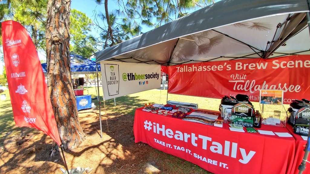 TLHBeerSociety's tweet photo. The #TLHBeerSociety has arrived at the 2019 #FBGFest in Tampa!

All our #TLHBreweries repped at the @Visit_Tally booth - which are PLATNIUM sponsors of the Festival!

Leeeeeggggho! https://t.co/OsnpSrb7vN