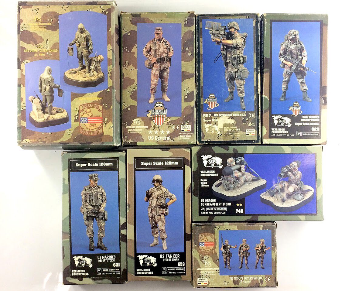 TiD_ScaleModel's tweet image. ฟิกเกอร์ยุคที่ผมหลงรักมากที่สุดคงหนีไม่พ้นยุคสงครามอ่าวเปอร์เซียปี 1991 ลายพรางทะเลทราย 6 สีหรือลายพรางช็อคโกแลตชิบ เป็นจุดเริ่มต้นของการสนใจโมเดลประเภทฟิกเกอร์เลย
