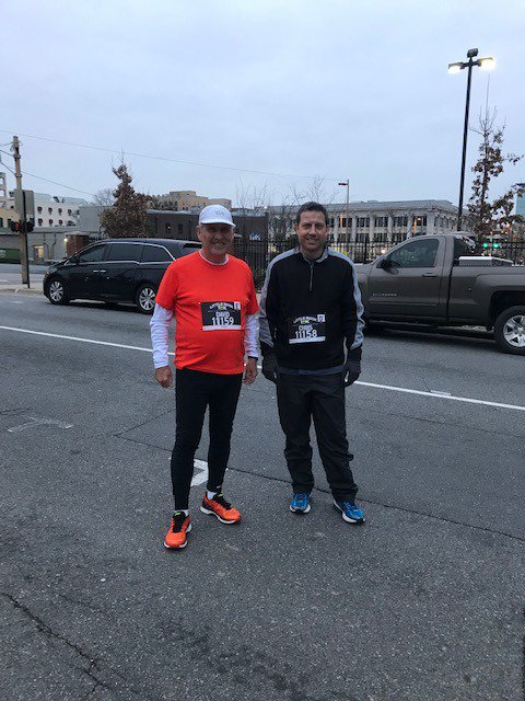 Little Rock 10K-A little cool early but turned out perfect.