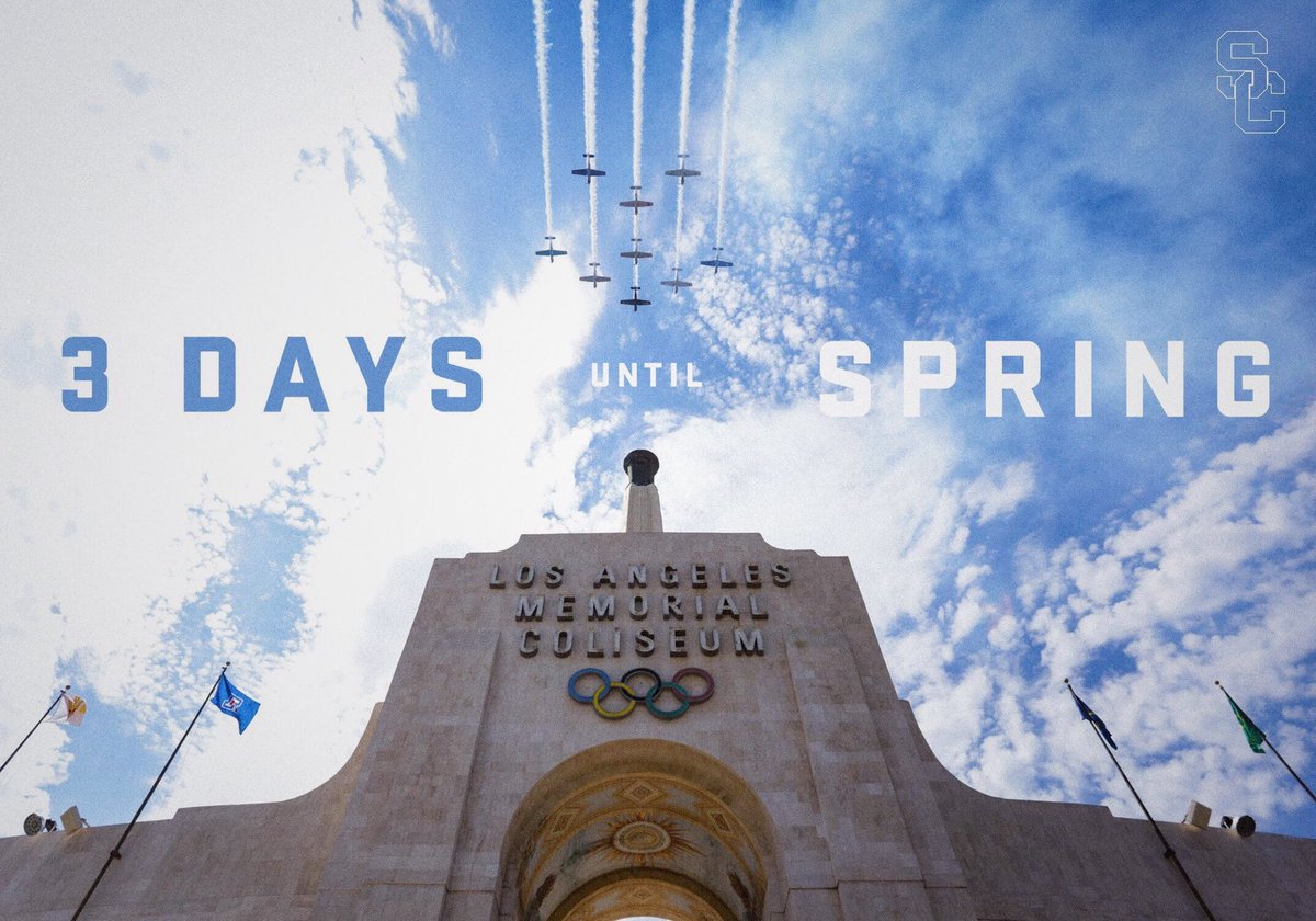 Right around the corner..

3️⃣ days left until we kick off Spring Practice!

#FightOn ✌️