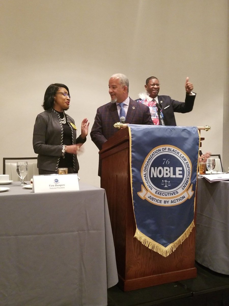 National President Bumpers and Local Houston President George Rhyne amd Executive Director Dwayne Crawford