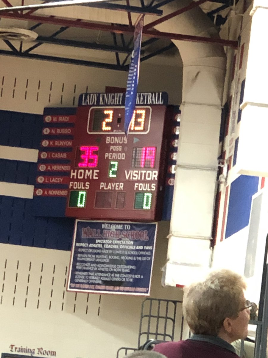 Halftime - Wall vs Ewing