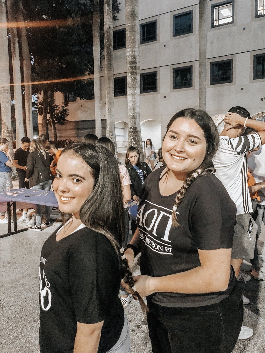 Thank you to all our sisters that participated in relay for life, especially those who donated their hair to the cause &amp; our team captains 💗