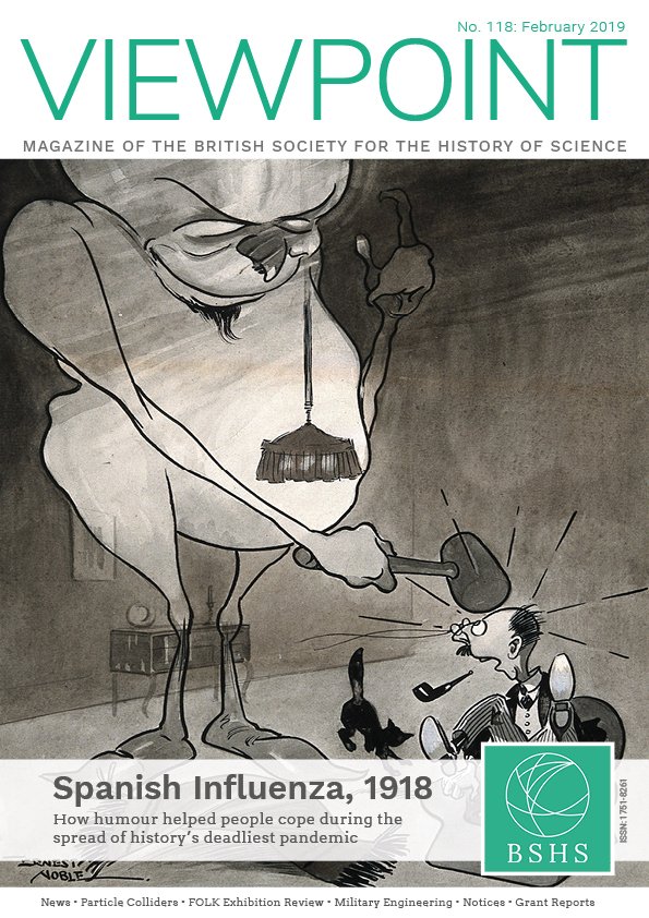 Does war always lead to scientific advancement? Read responses to this question in the latest issue of our magazine @BSHSViewpoint, available free online: bshs.org.uk/viewpoint-issu… #HSTM #HistSTM