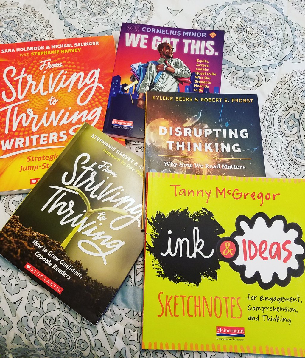 Excited to dive into all of these professional development books! I have already started "We Got This." And it is so great! #professionaldevelopment #teachergrowth #wegotthis