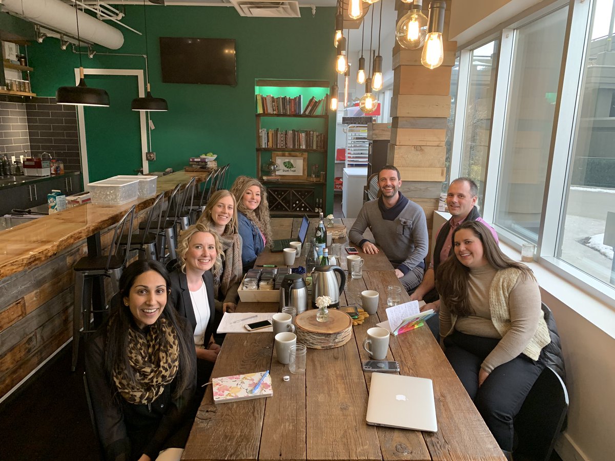 Our inquiry team met w/ Sarah Martin at @startfreshproj to explore collaborations that position K - grade 6 students within service learning as community members, co-creators, and possibilizers. #synergy #placeconscious #agency #legacy #intergenerationallearning <a href="/bsteaching/">Blake Smith</a>