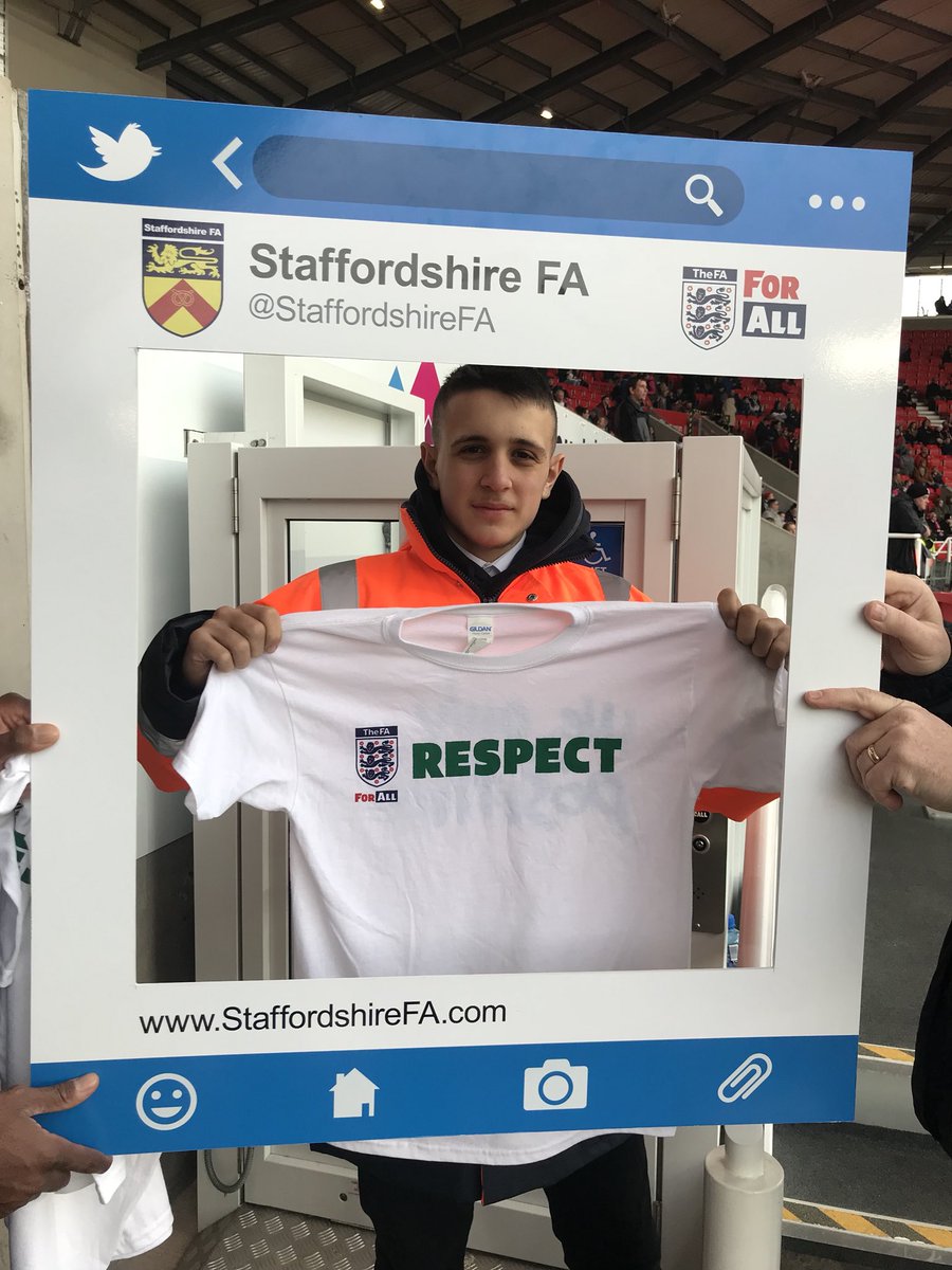 jetliam's tweet image. Supporting @StaffordshireFA @stokecity #WeOnlyDoPositive