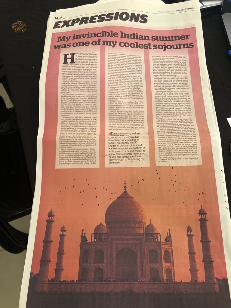 Agnès Bun 黃瑩燕 (@agnesbun) on Twitter photo Dear <a href="/khaleejtimes/">Khaleej Times</a>, thank you for publishing an excerpt of my book, but it would have been nice to ask for my permission beforehand, and to at least give proper credit to me and my publisher.
Thank you <a href="/SandipGupte1/">Sandip Gupte</a> for spotting this. Dear <a href="/khaleejtimes/">Khaleej Times</a>, thank you for publishing an excerpt of my book, but it would have been nice to ask for my permission beforehand, and to at least give proper credit to me and my publisher.
Thank you <a href="/SandipGupte1/">Sandip Gupte</a> for spotting this.