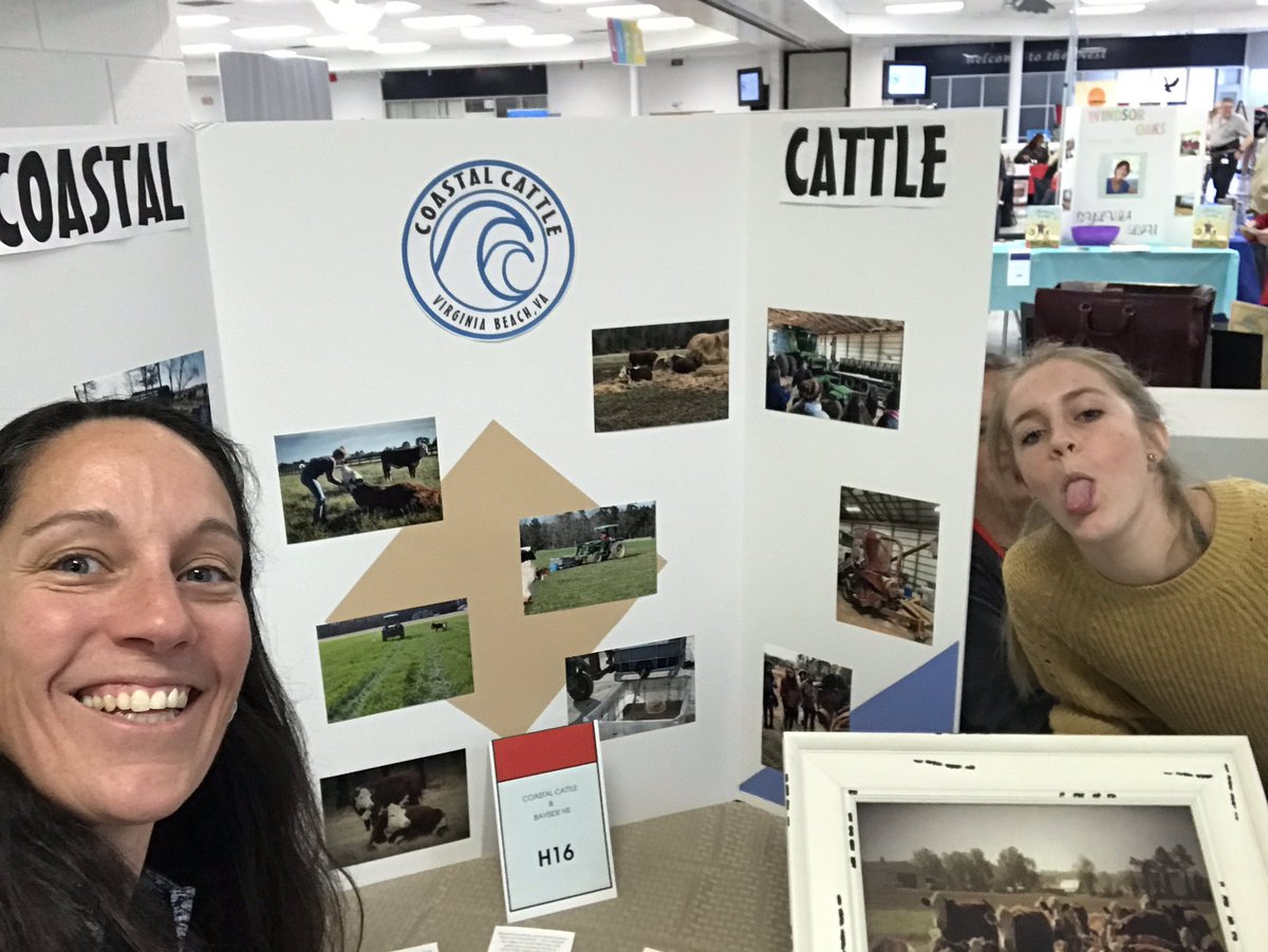 ktwar231's tweet image. #VBCPSGAMEON working on my cow goals #kdub the🐄 ... and such a great smile @reaganvaughann 😉