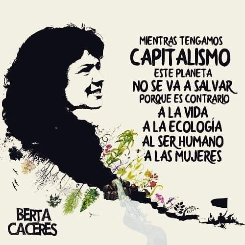 Nicas_Catalunya's tweet photo. Hoy recordando a #BertaCáceres y exigiendo #JusticiaParaBerta 

#3AñosSinJusticia 
#BertaVive 
#RevoluciónFeminista https://t.co/lHyRLezXo4
