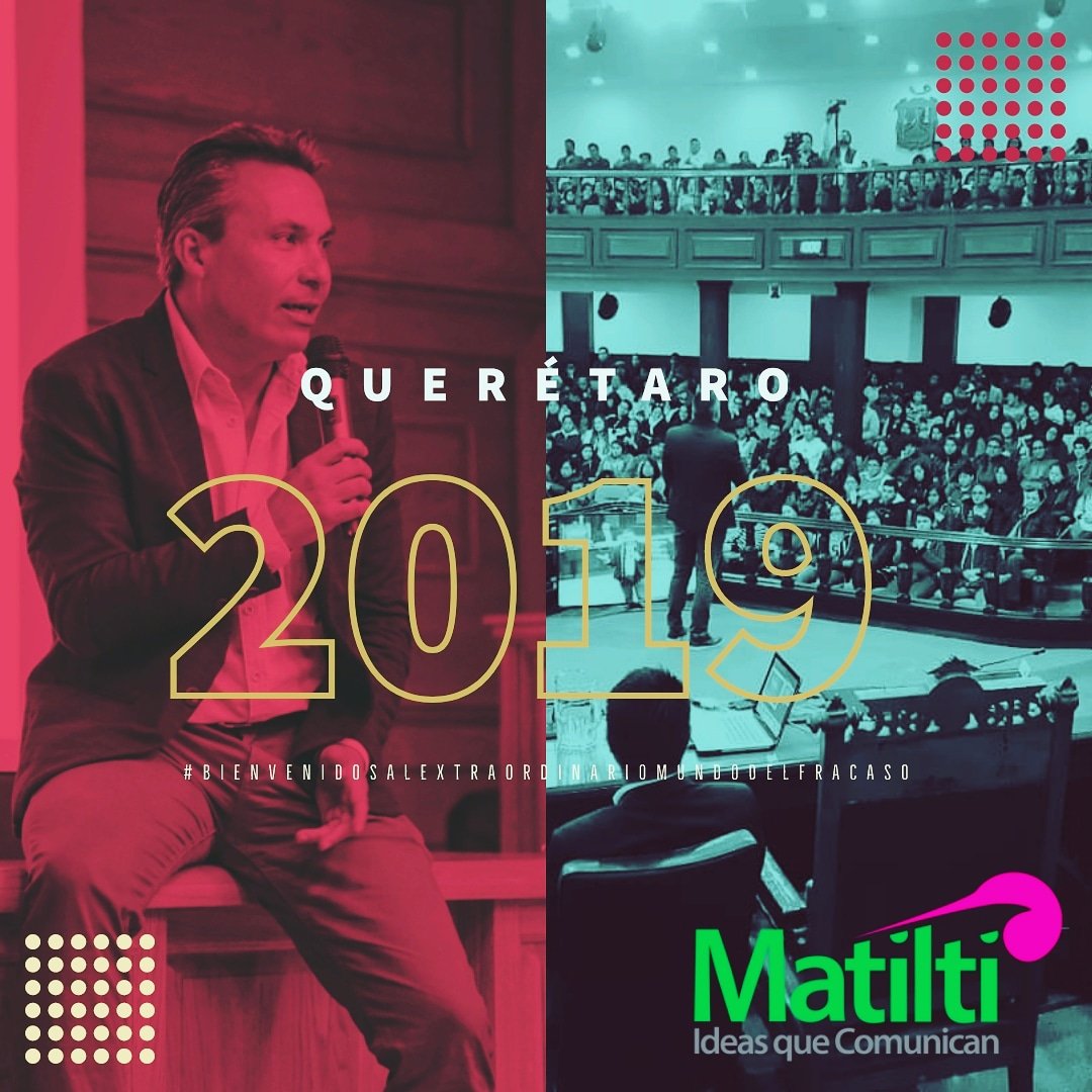 AquilesCB's tweet photo. Amigos de #Queretaro gracias a #Matilti #Comunicaciones estaremos presentando la conferencia para el sector empresarial y emprendedores de esa maravillosa ciudad a finales del mes de #marzo gracias a todos por su interés en #BienvenidosAlExtraordiarioMundoDelFracaso https://t.co/lawHTF0HPl