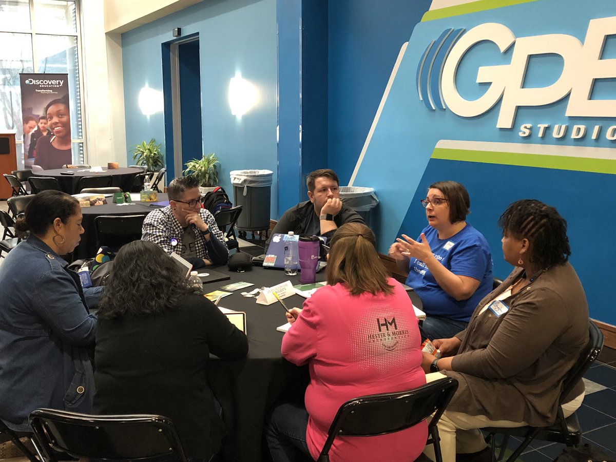 kellyhines's tweet image. These smart educators are talking about what makes good PD and how to set it up. What do YOU want from PD? #DENATL