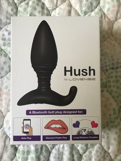My Hush came in last night. I immediately made a quick video with it and my Lush which is live on my<a href="/tag/manyvids"class="tags"><span>#manyvids</span></a>