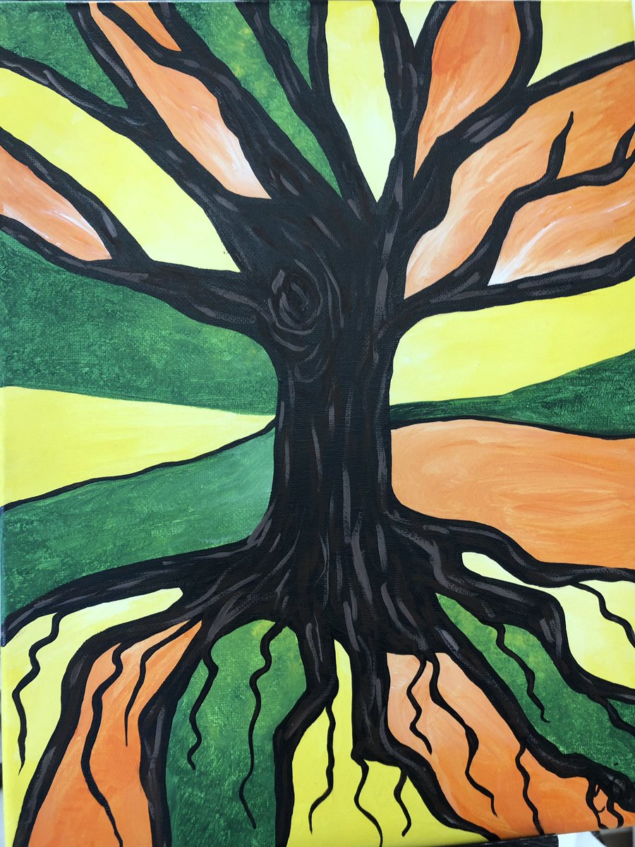 FoothillsChild1's tweet image. The painting process... #CareMatters