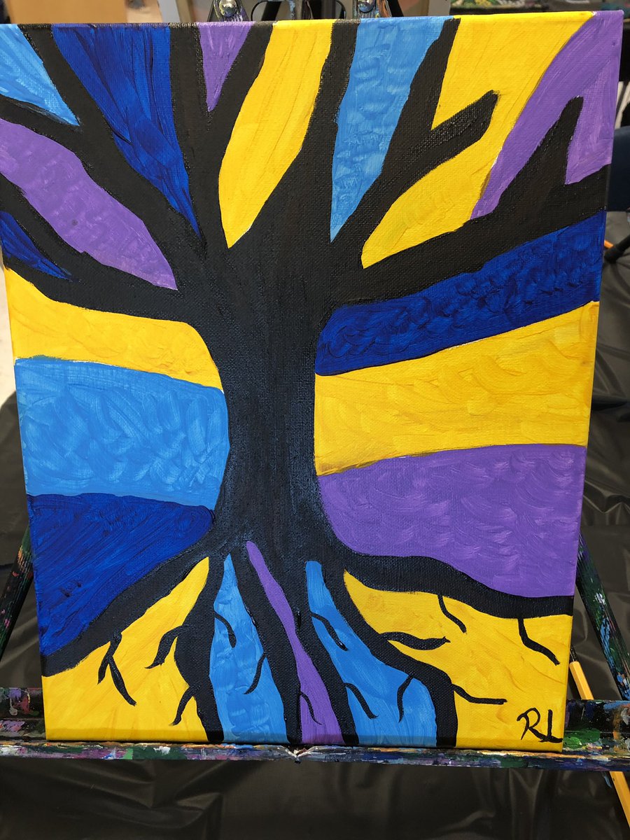 FoothillsChild1's tweet image. The painting process... #CareMatters