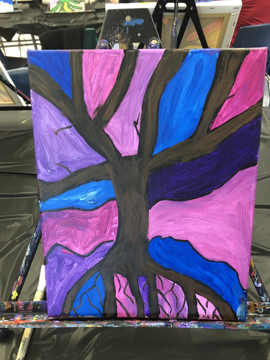 FoothillsChild1's tweet image. The painting process... #CareMatters