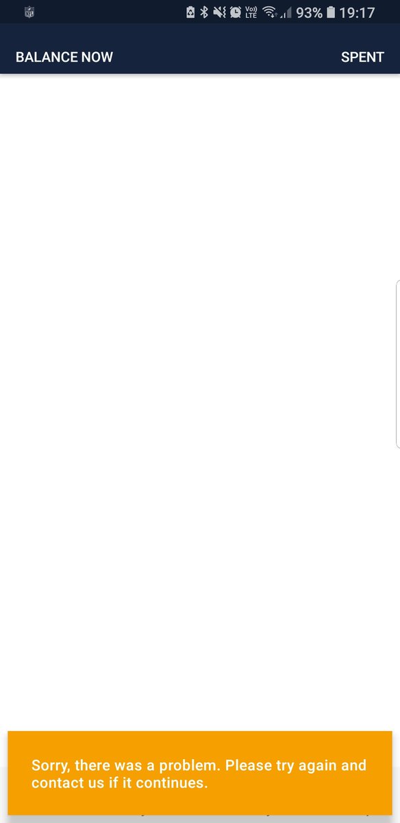 davea871's tweet photo. @monzo getting this issue on my android app for the last hour, are there known issues? https://t.co/Nh7HAAO6eL