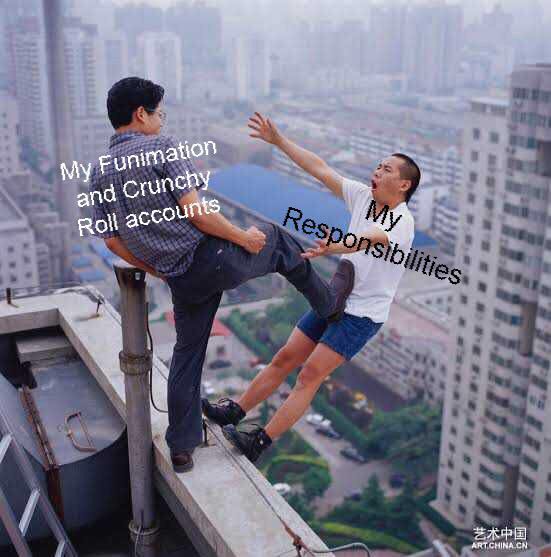No better way to spend the weekend than binging anime