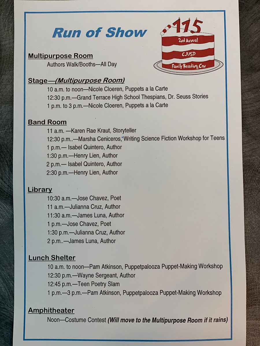 ROHMS_Bulldogs's tweet photo. #CJUSD #Readingcon Theres Still Time and Lots of activities to join us! https://t.co/1eiKGZ10Ip
