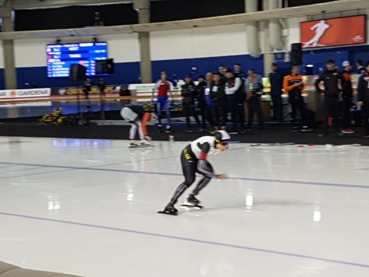 ISU_Speed's tweet photo. Impressive start for Miho Takagi (JPN) in defense of World Allround title @theolympicoval 1st in 500m in 37.22, Ireen Wüst (NED) comes second in 38.46
📍 Calgary 🇨🇦 
🔗 https://t.co/x6G9W55ckT 
#⃣ #AllroundSpeed #SpeedSkating https://t.co/rLxoSIFR8E