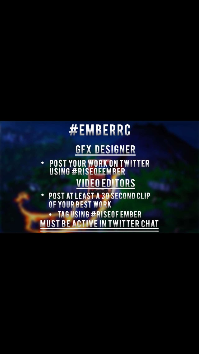 RiseofEmber's tweet photo. The official #EmberRC https://t.co/GWYJ2LWnOd