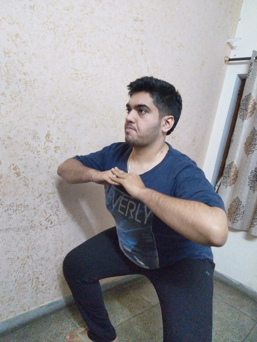 ishaniis's tweet photo. With ✅✅ from Doctor for LOWER BODY EXERCISES today.  After, a gap of 4.5 months, Will hit for the 'BEST SHAPE'. #Freelectics #PrepForGYM #Begins #Motivated 'Lets's hit this time HARD' with proper #form corrections to avoid any #Injury #GymInjury #WorkOutInjury 🤟💪 https://t.co/GQ8hv6ASIx