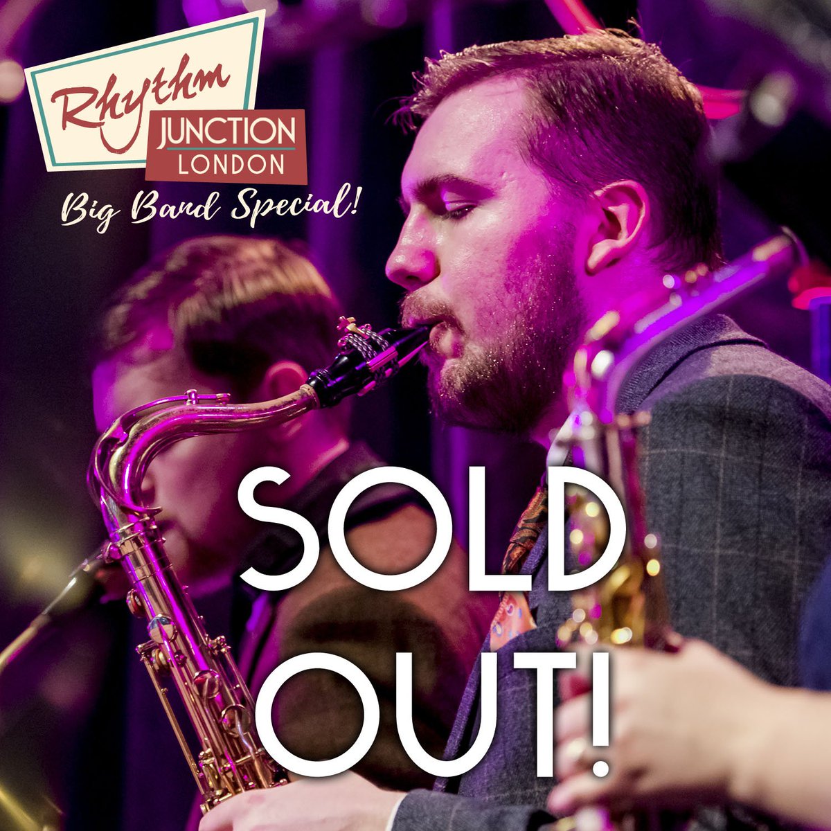 DFTCband's tweet photo. Rhythm Junction London is SOLD OUT! We have no more tickets available - so if you don't have yours already, we're afraid you'll have to wait until next time. Thanks so much to everyone who bought in advance - we've been overwhelmed by your support + can't wait to perform for you! https://t.co/oSPc3UOkrC