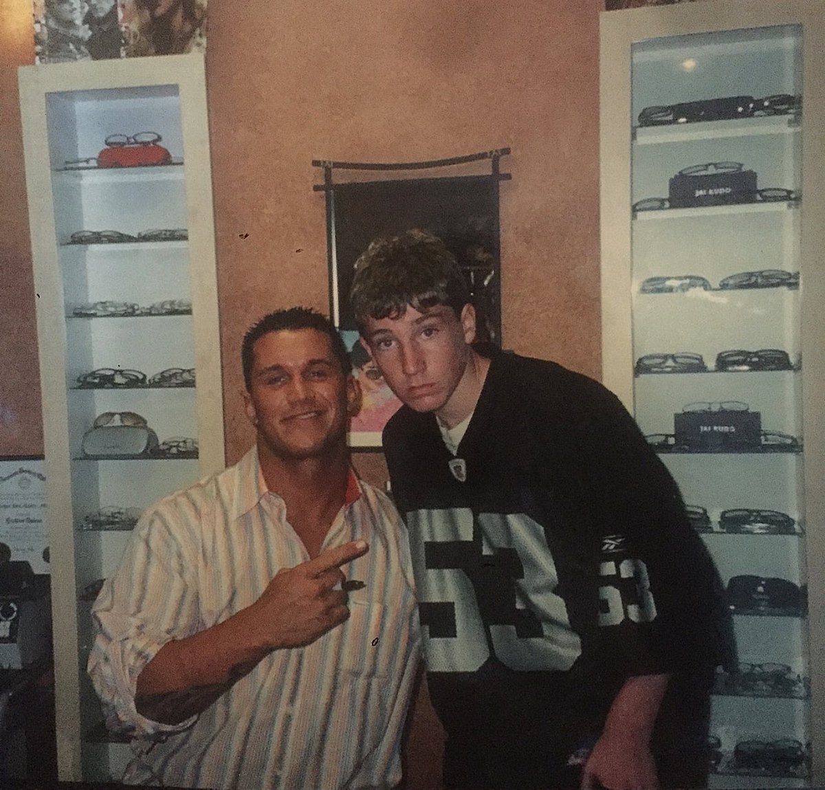 KindaCoolGreg's tweet photo. 2006ish🤟💕 #WWEInReview https://t.co/8tGx0c6dIw