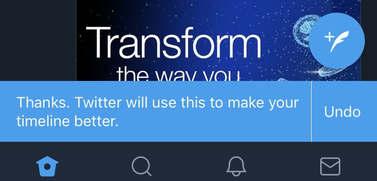 I’ve told you <a href="/Twitter/">Twitter</a> @TwitterSupport several times my timeline is better WITHOUT these or the 72 sponsored #spam ad tweets! I guess the #algorithm is just to difficult for you guys to make it where I could see the people I follow!