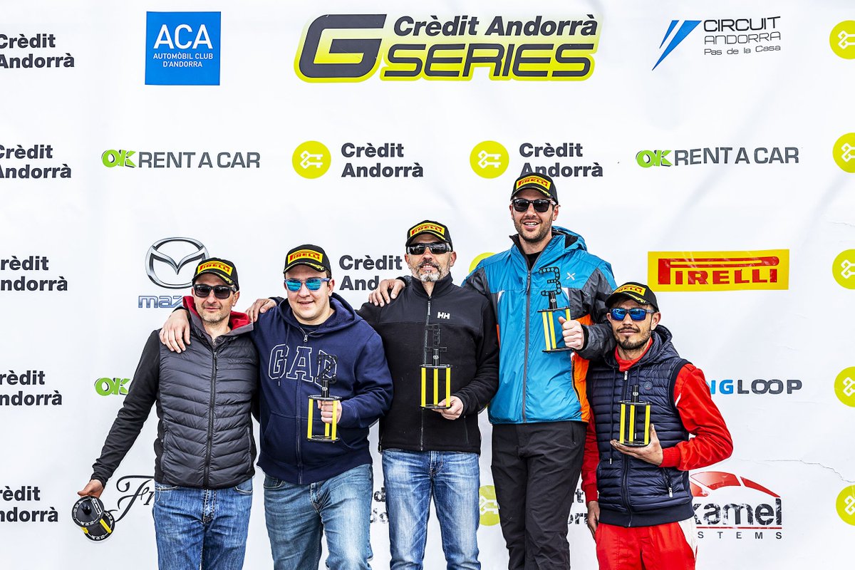 GseriesACA's tweet photo. Amb la victòria d'avui i els resultats dels seus competidors Joan SALA s'adjudica les GSERIES Crèdit Andorrà 2019 en categoria 2RM 🏆

1. Joan SALA 🇦🇩 KARS
2. Raul TOMAS 🇦🇩 KARS
3. Carles PORTE 🇦🇩 SEUWAGEN 
4. Jordi PONS 🇦🇩 ANDORRARACING
5. Edgar MONTELLA 🇦🇩 ANDORRARACING https://t.co/9Nq0OBKvnj