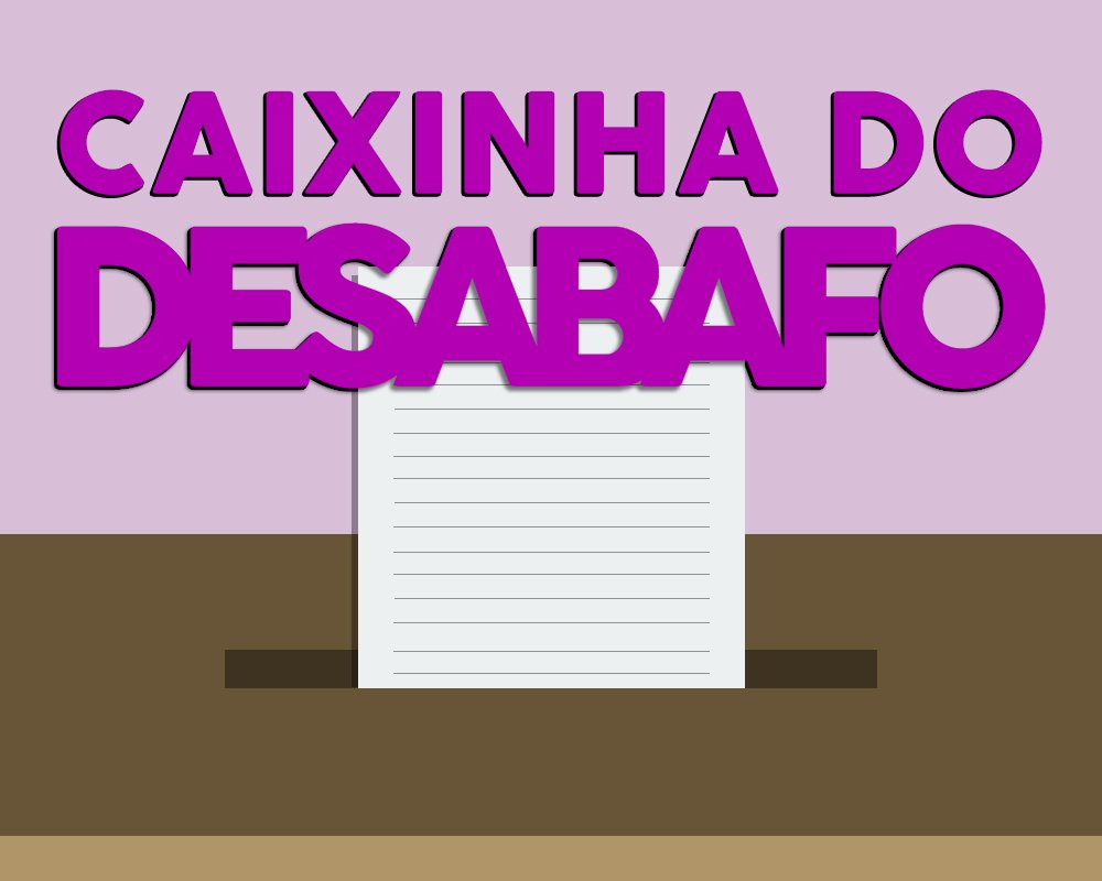 REVOLUTE12's tweet photo. Ainda está de pé a Caixinha do Desabafo!
Nela você poderá depositar todas as suas angústias sem que ninguém te julgue por isso ❤
Sendo escrita em anônimo ou não, sabemos que é muito bom e saudável pôr tudo para fora. 
Pensada para o bem dos alunos. ❤
#voteREVOLUTE https://t.co/5i6Gqgp7ir