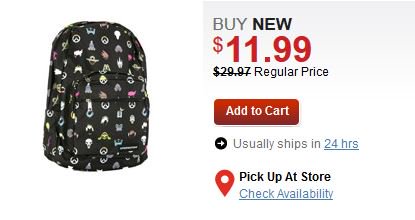 Cheap Ass Gamer On Twitter Overwatch Icons Backpack 11 99 Via