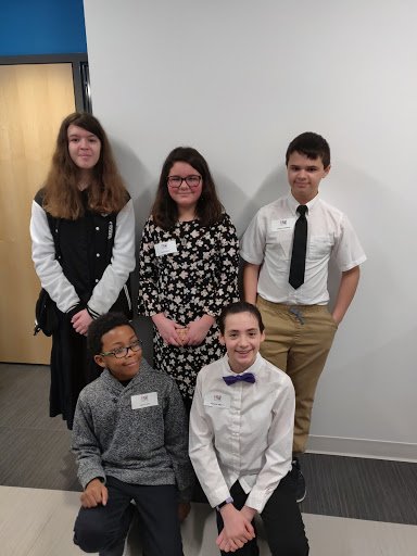 WaltonWorldCCPS's tweet photo. Presenting the past MCMS Lions are  shining  at the Regional History competition. #mcmsWeRoar, @cgibson9498 @AZombron @Davidaltizer9 @Lynnebland https://t.co/BJNHS8EFyj