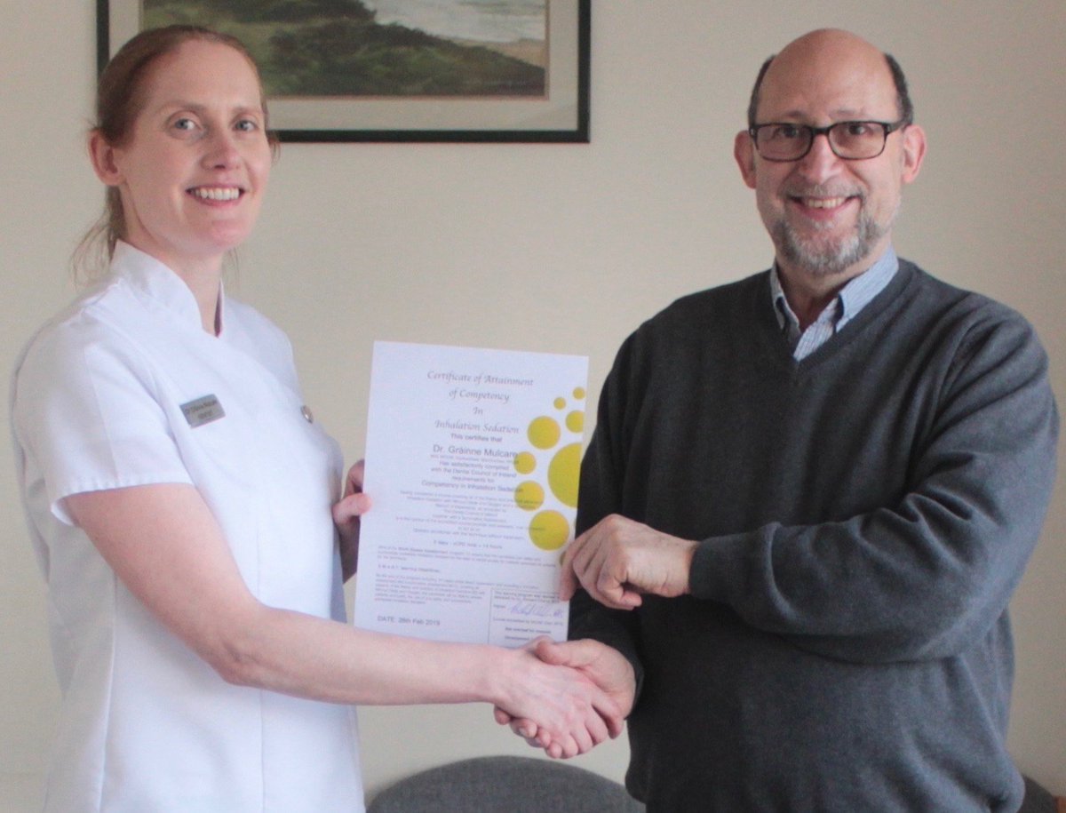 #dentistry #sedation #training First #Irish #dentist to gain competence certification specifically in Inhalation Sedation with our IDC approved program.linkedin.com/pulse/first-ir…. No2 in 3 weeks