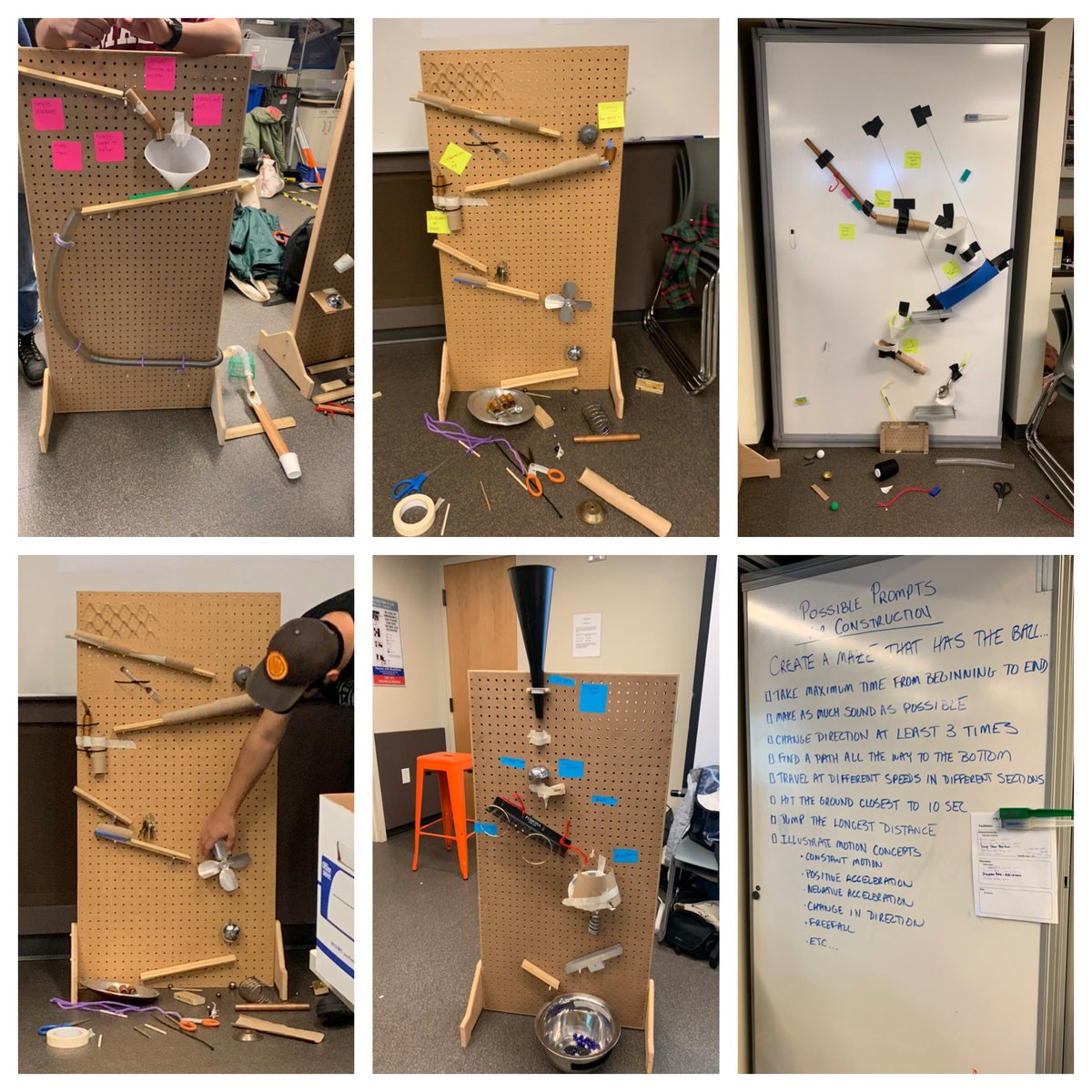 Science on a Roll! Our amazing work during Tinkering and the SEPs session at #ExploEDU @exploratorium #NeverStopLearning #PlayingIsLearning