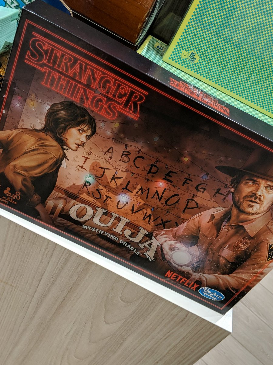 I love <a href="/Stranger_Things/">Stranger Things</a> <a href="/netflix/">Netflix</a> but this is not a game. <a href="/Hasbro/">Hasbro</a> you can ruin lives with this. #