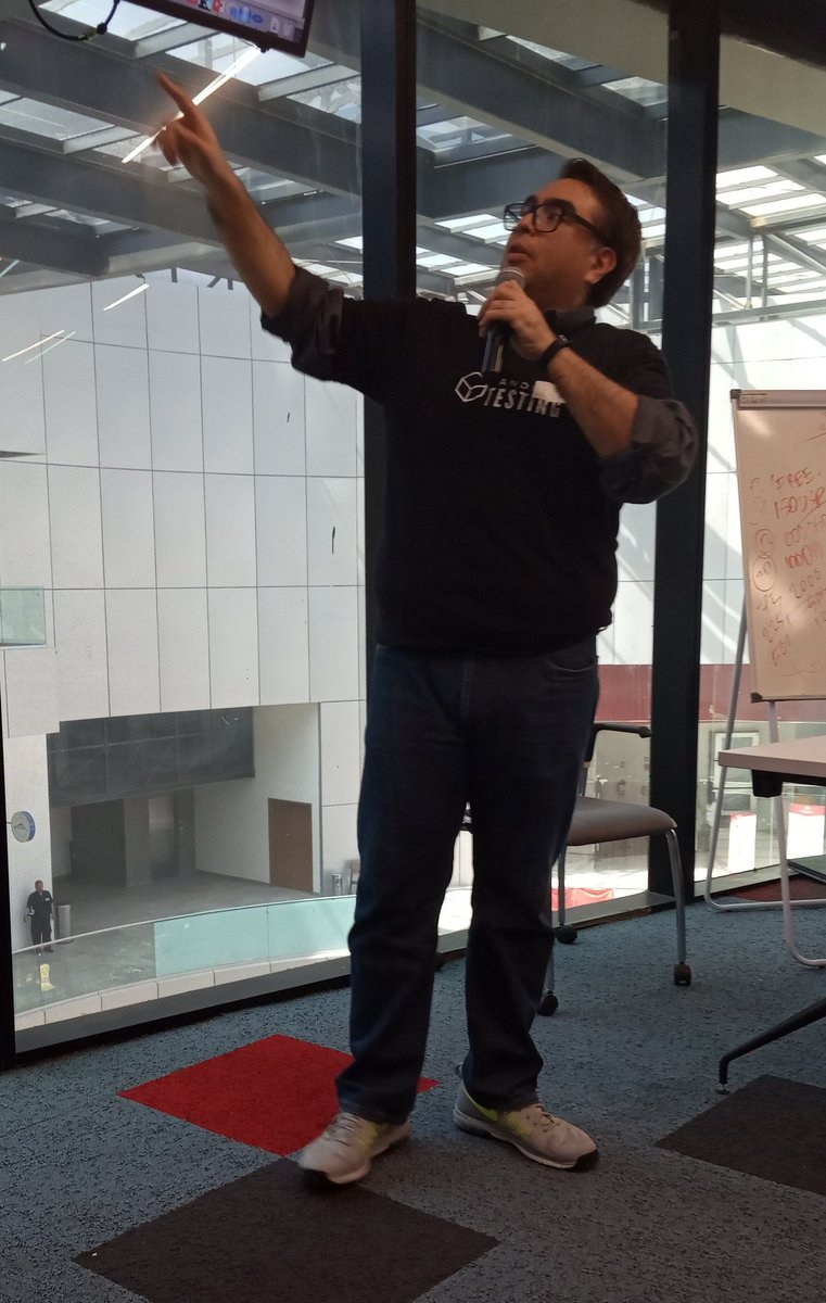 QA_MINDS's tweet photo. #ByronMotta mostrandonos como hacer "testing en #R"
#HandsOnTesting https://t.co/8tAuJhCxGJ
