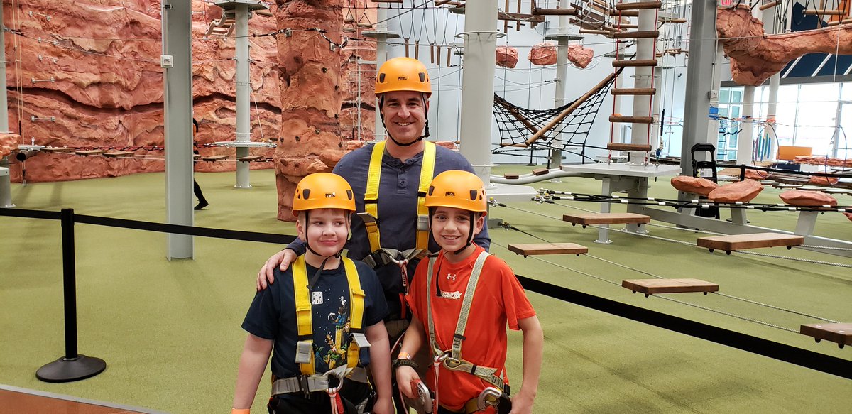 SummitRopes's tweet photo. It's boys day out! #FamilyTime is important to us, and what better way to spend the day than here at Summit Ropes?
#SummitRopes #ExperienceYourAdventure #loudoun #loveloudoun #liveloudoun #northernvirginia #hikingadventures #SaturdayMotivation #virginia #loveva https://t.co/BcxG9brgkJ