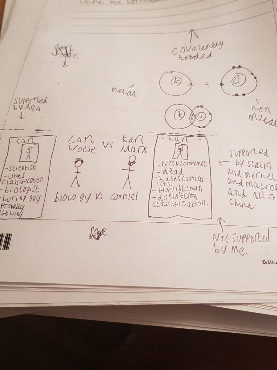 sbatch24's tweet photo. The joys of marking mocks..ππ #chemistry #mocks2019 https://t.co/NCtfMum0BC