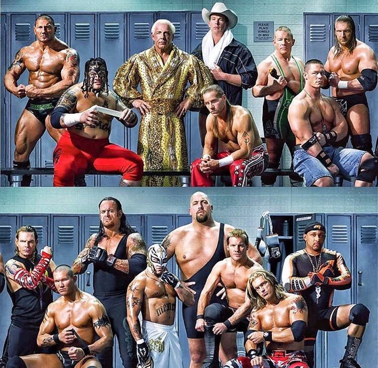 Sino_Nathi's tweet photo. When WWE was WWE https://t.co/eURdcCKRLB