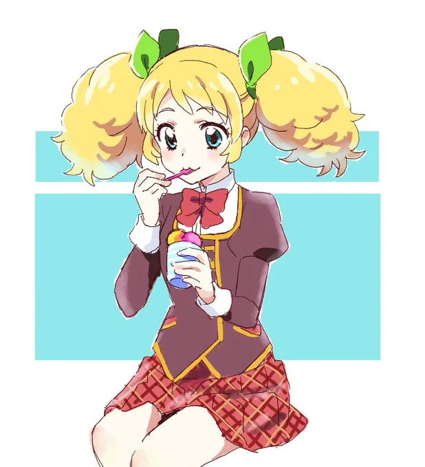 絵茶の絵です(背景とか枠とか加筆した)最近の絵茶は機能進化しててすごいな～ 