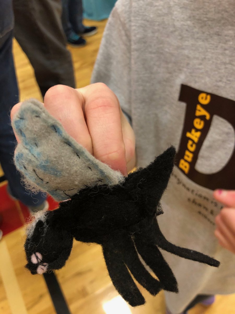 A handmade “tic-quito” cross between a tic and a mosquito. #OHDI #IDODI